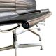 Eames Vitra chaise d'appoint en cuir alu lot de quatre