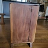 Walnut bar cabinet