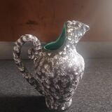 Large ceramic pitcher washes Vallauris signed Musarra