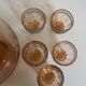 Service carafe and liqueur glass