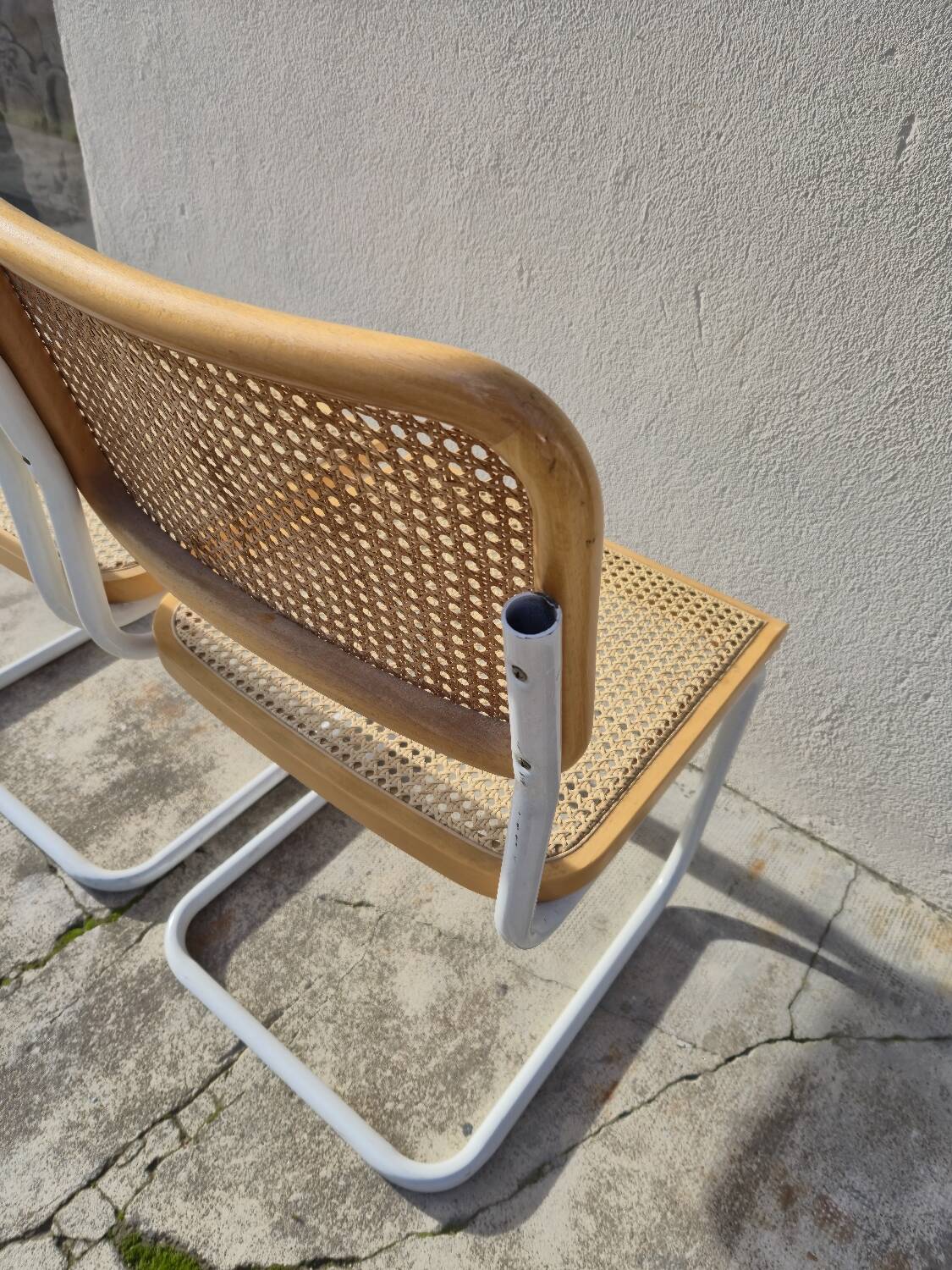 Paire de chaises Marcel Breuer modèle B32 vintage