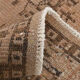Classic floral brown vintage  rug