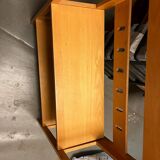 OLD SCANDINAVIAN STYLE BOOKSTORE SHELF