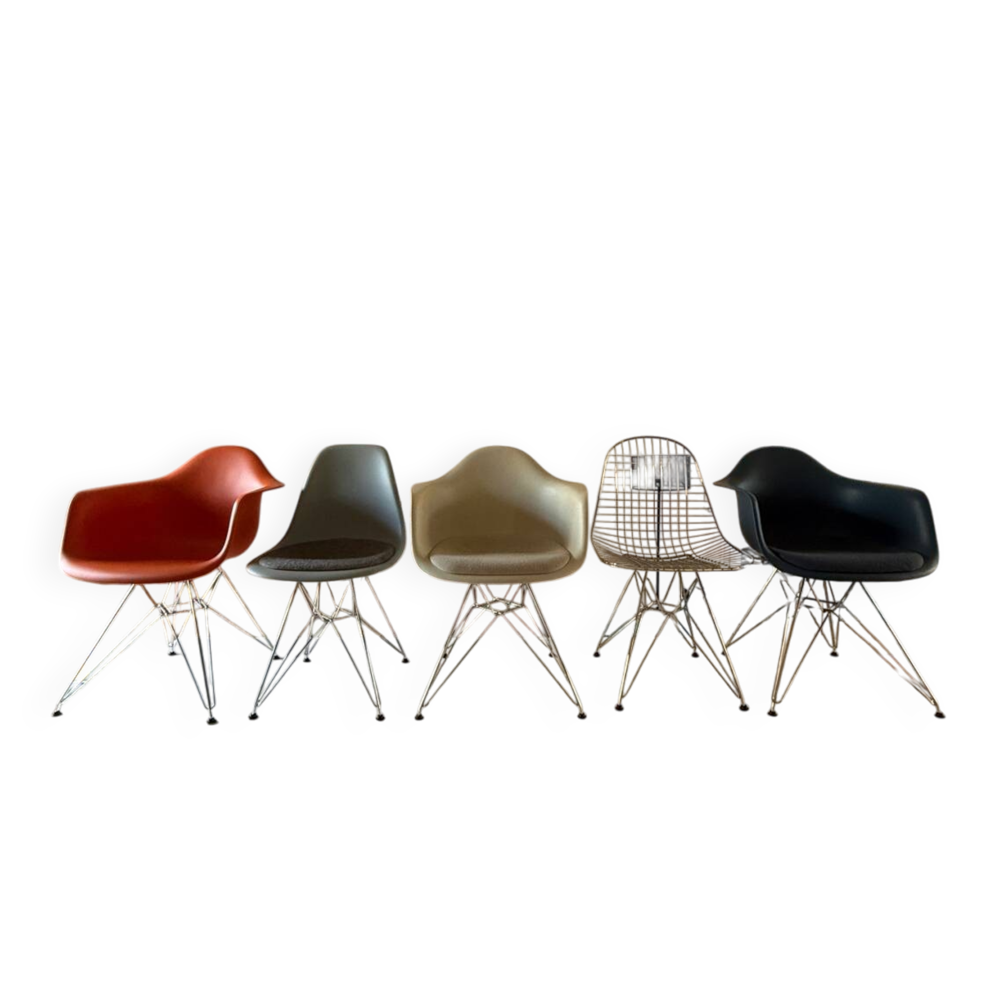 5 Vitra chairs