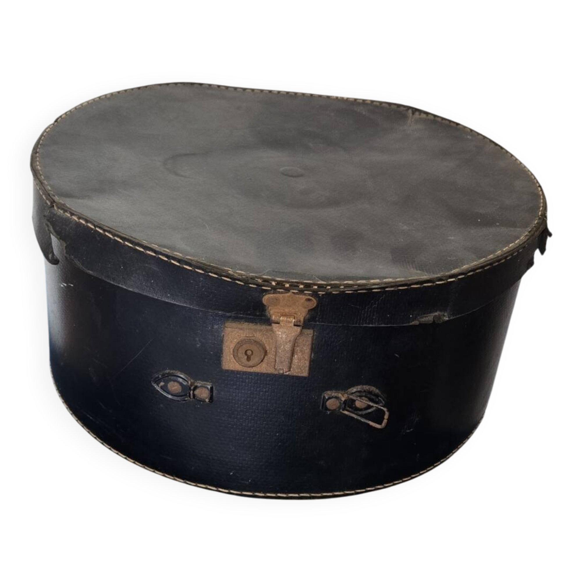Old cardboard hat box