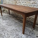 Table de ferme en chêne massif