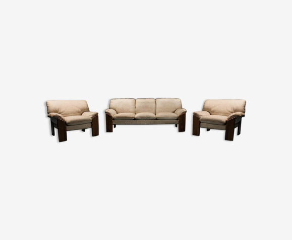 Lounge set 2 armchairs saporro mobilgirgi 70s vintage