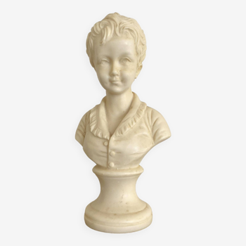 Cast alabaster bust