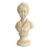 Cast alabaster bust