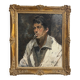 Portrait painting of Armand Massonet 1964