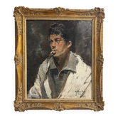 Tableau portrait Armand Massonet 1964