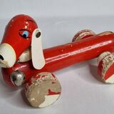 Set of three vintage pulling toys, 50s-60s