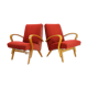 2 fauteuils Frantisek Jirak Bentwood des années 1960