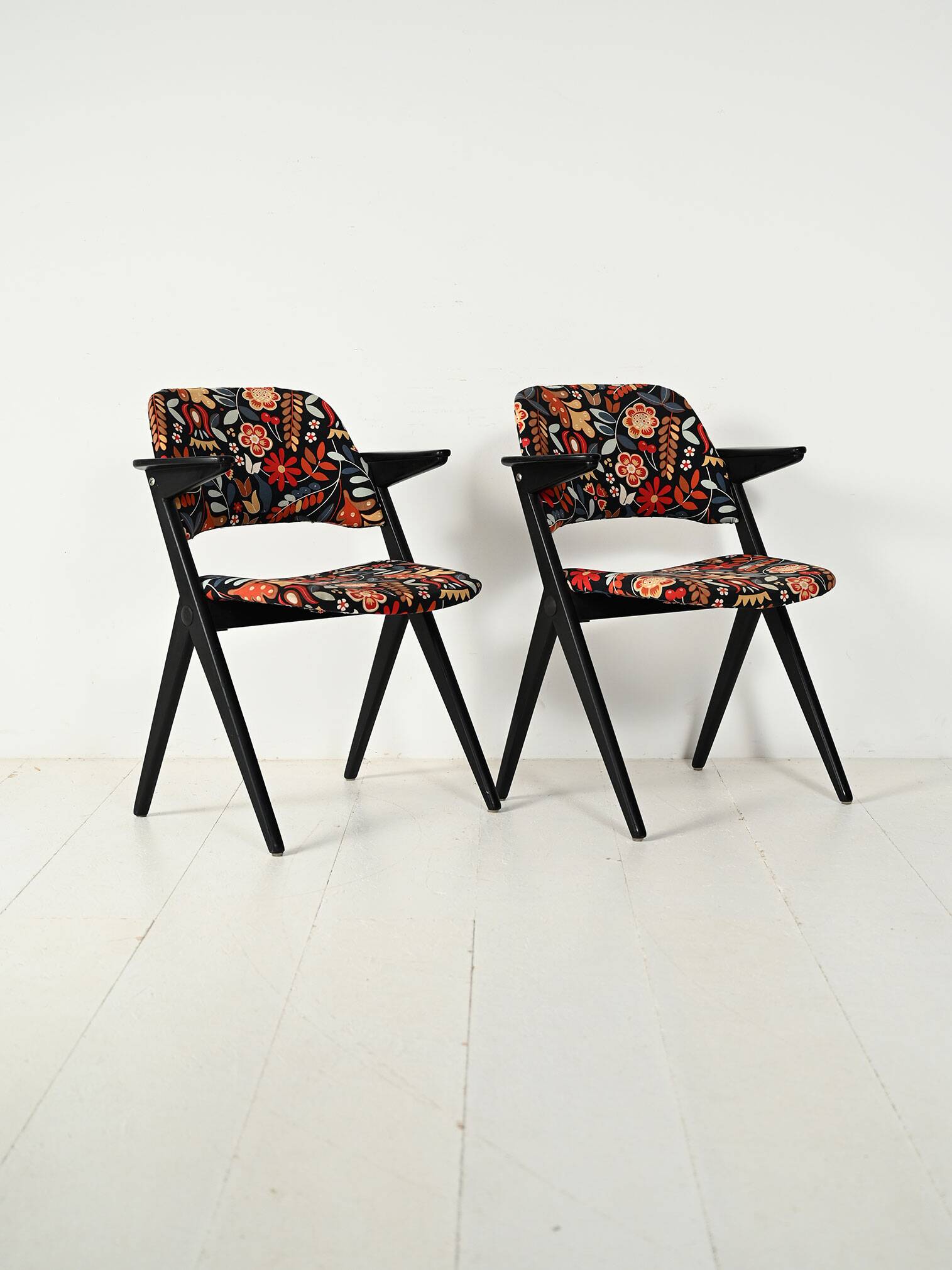 Pair of “Triva” Armchairs by Ruda