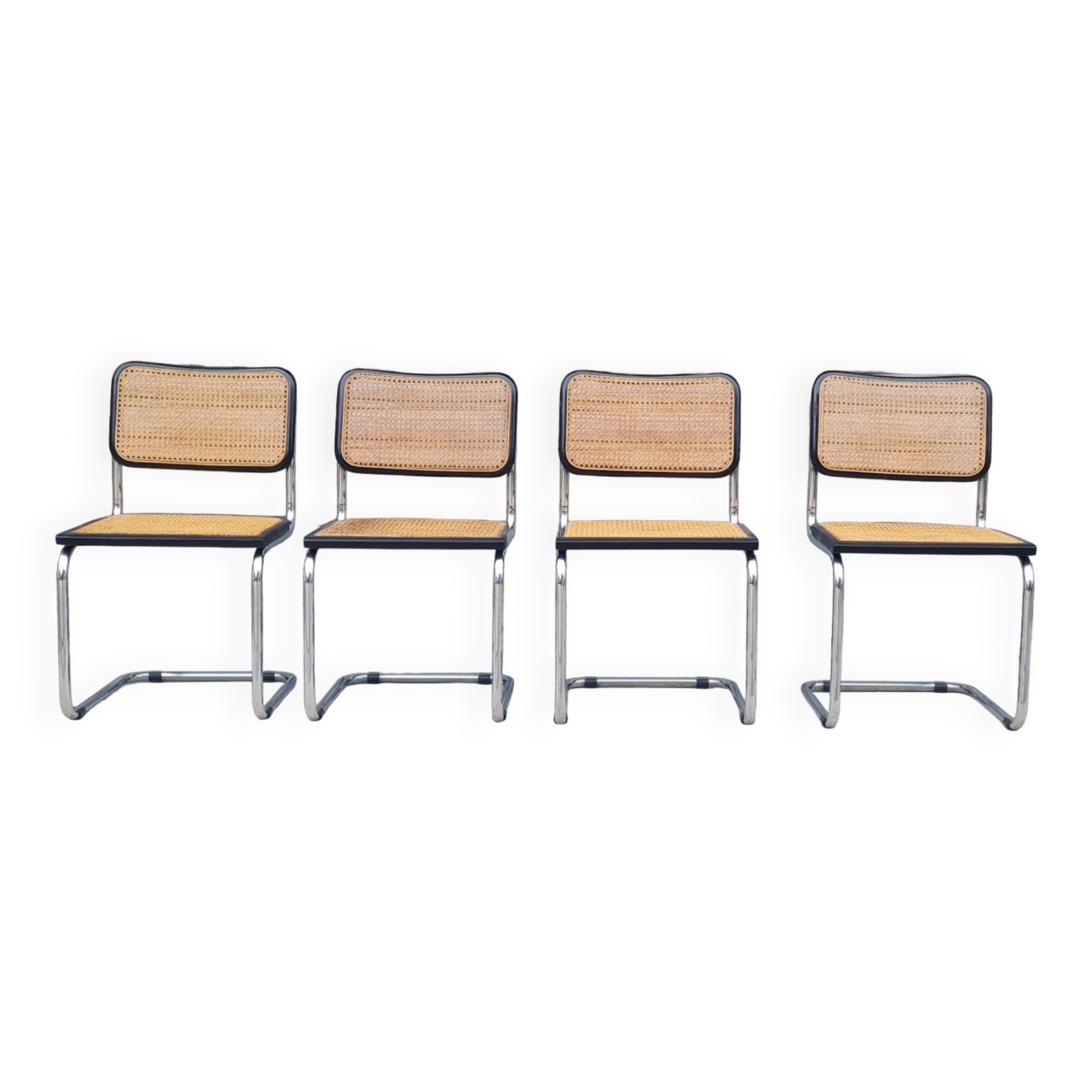 Set of four chairs B32 cesca Marcel Breuer
