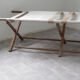 Lit de camp militaire banquette day bed