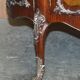 Buffet rare Germain Landrin vers 1750 en marbre et kingwood
