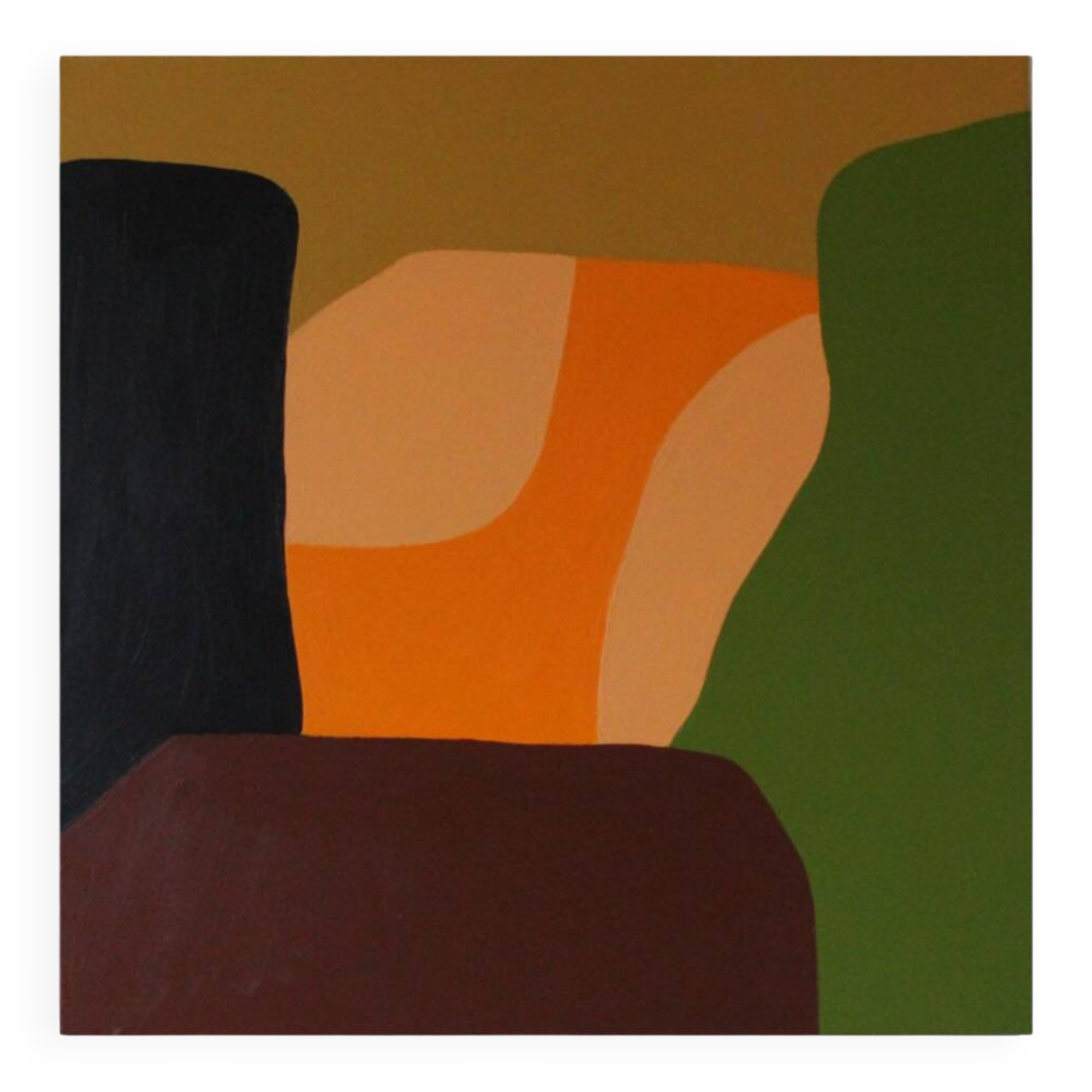 Modern abstract art signed 80x80cm