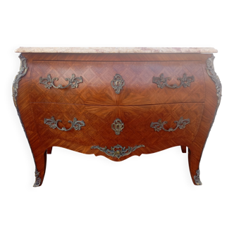 Louis XV marquetry commode