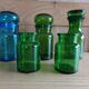 Set of 5 glass jars