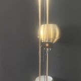 AmyLux 70s Vintage Floor Lamp – Space Age in Gold Metal