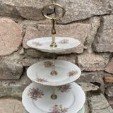 Silent servant flowered porcelain