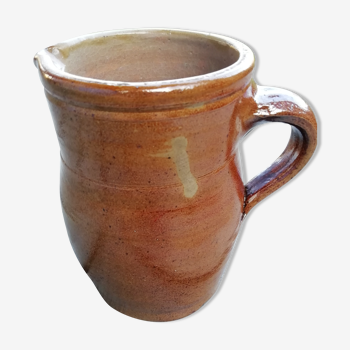 Handmade sandstone pitcher