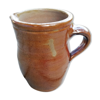 Handmade sandstone pitcher