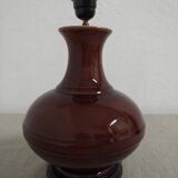 Charolles earthenware lamp foot