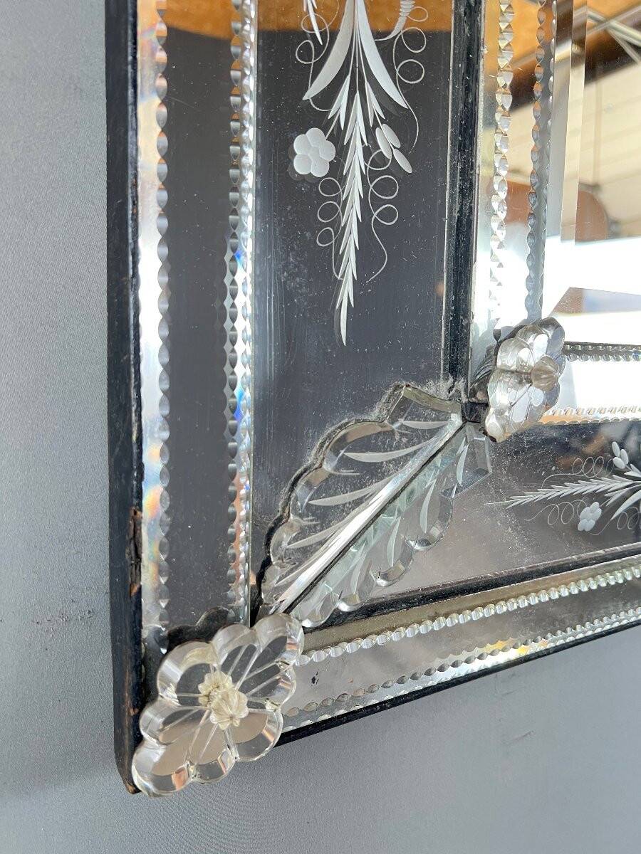 Large Venetian mirror, 20th century