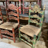 Spanish Chairs "Mallorcans" 19th century