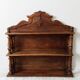 Etagère vaisselier en bois ciré , Saint Hubert