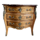 Chest of drawers in marquetry nineteenth