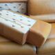 Camel leather sofa