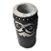 Raku ceramic roll vase signed Potty