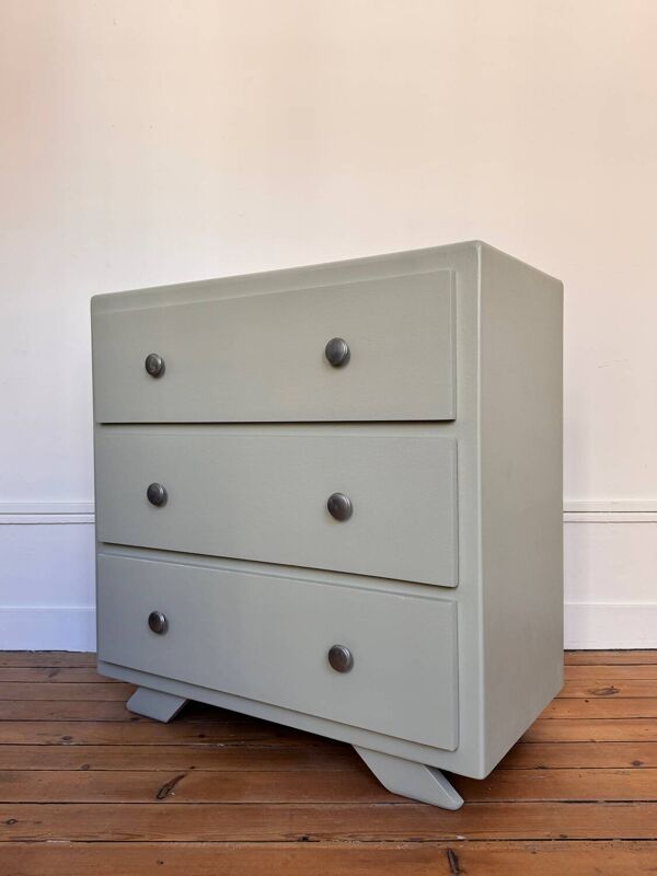 Commode vintage revisitée Farrow & Ball