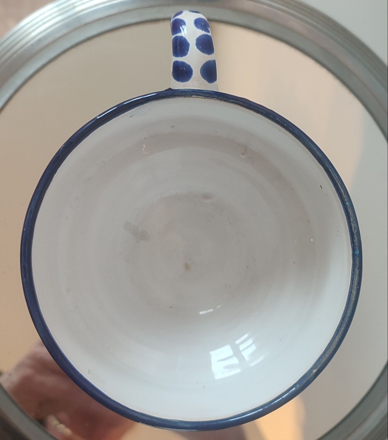 Pair of large 500 ml ceramic mugs from the Maghreb.