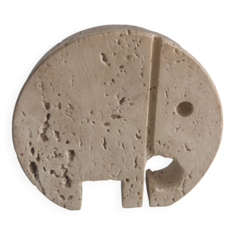 Travertine elephant by Fratelli Manelli