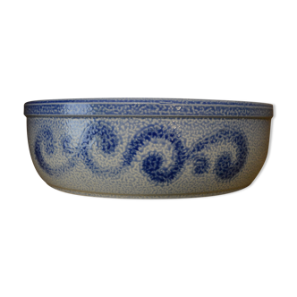 Alsatian salad bowl in blue speckled sandstone