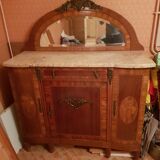 Precious wood art deco vessel