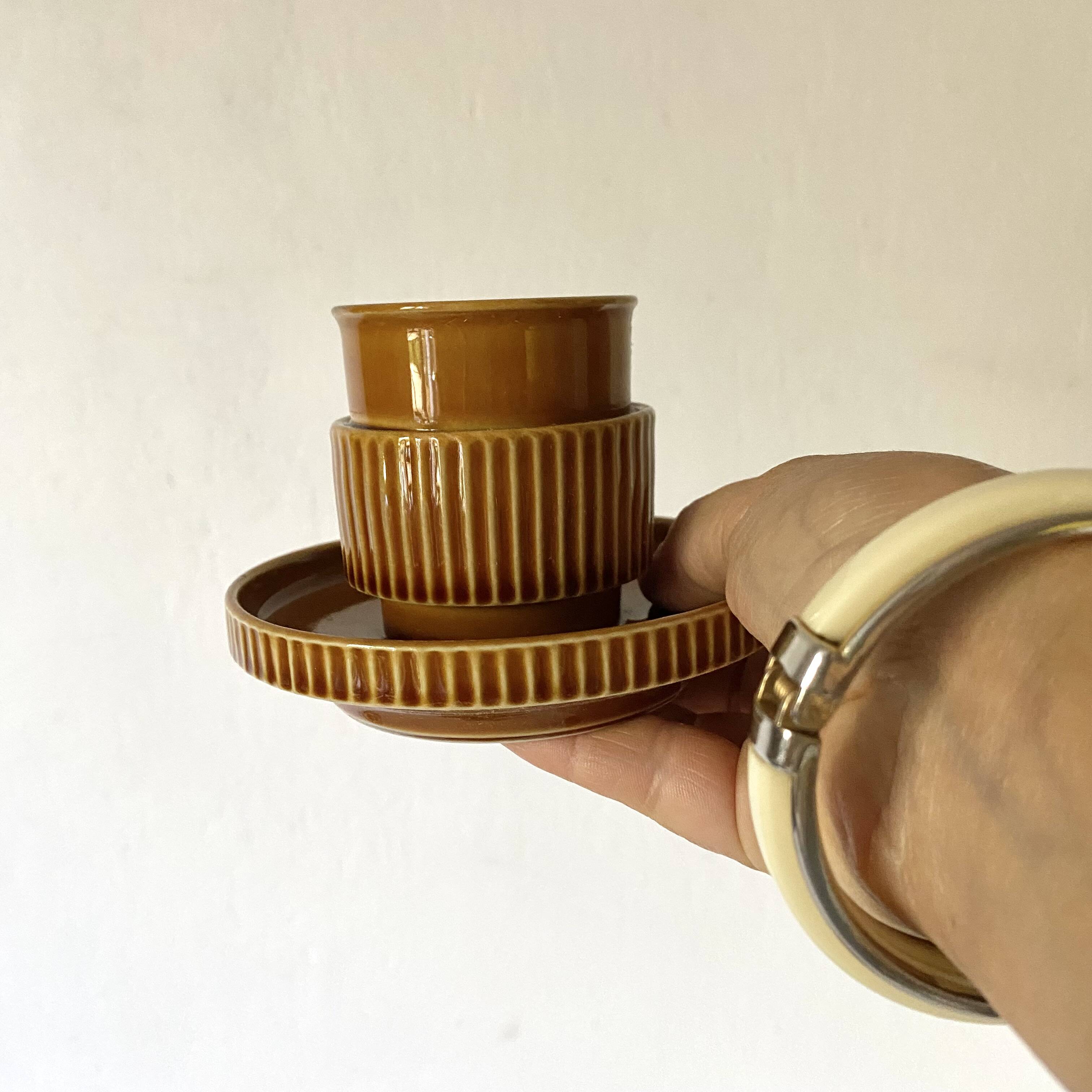 Tognana curved coffee cups - Italy
