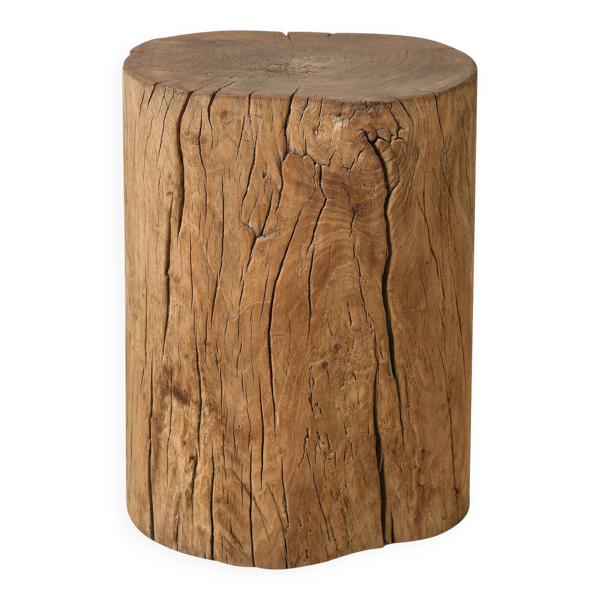 Hechi - Table d’appoint en pin ancien n°4