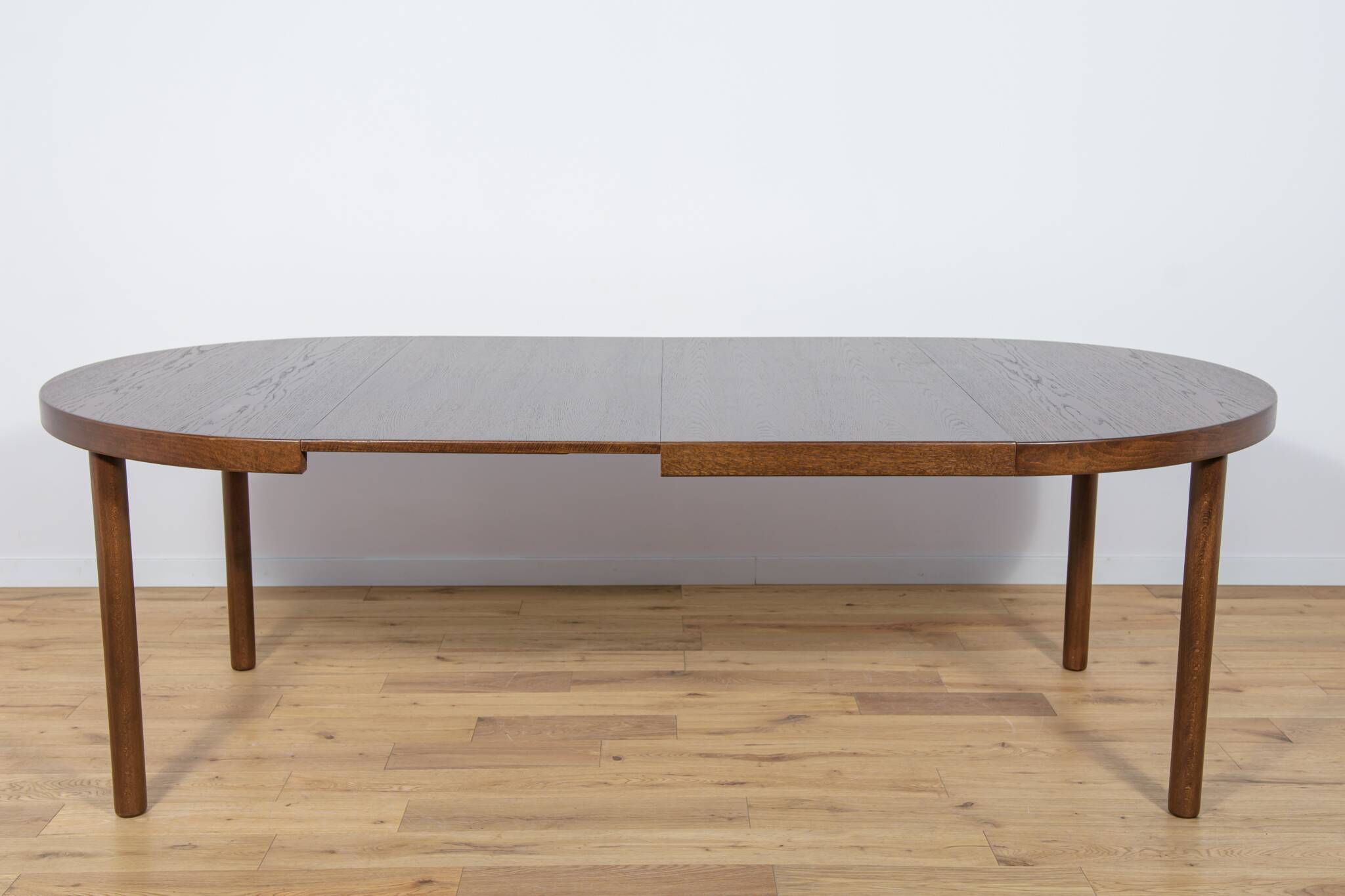 Mid-Century Extendable Oak Dining Table by Kai Kristiansen for Feldballes Furniture Factory, 1960s