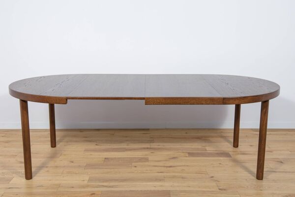 Table de Salle à Manger Mid-Century Extensible en Chêne par Kai Kristiansen pour Feldballes Furniture Factory, 1960s