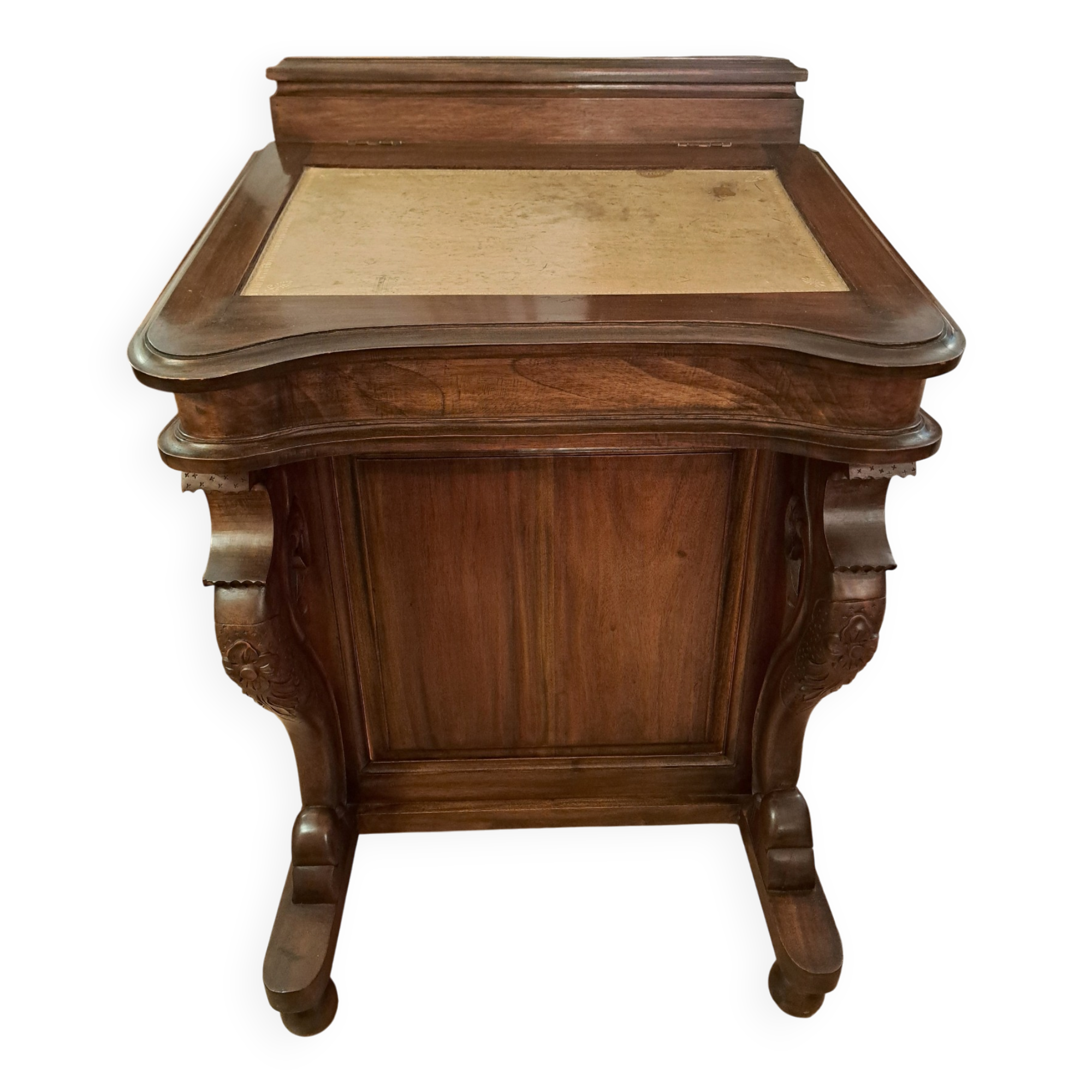 Bureau Davenport en acajou