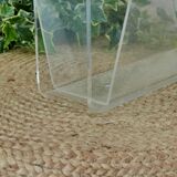 Roche Bobois plexiglass magazine rack 70