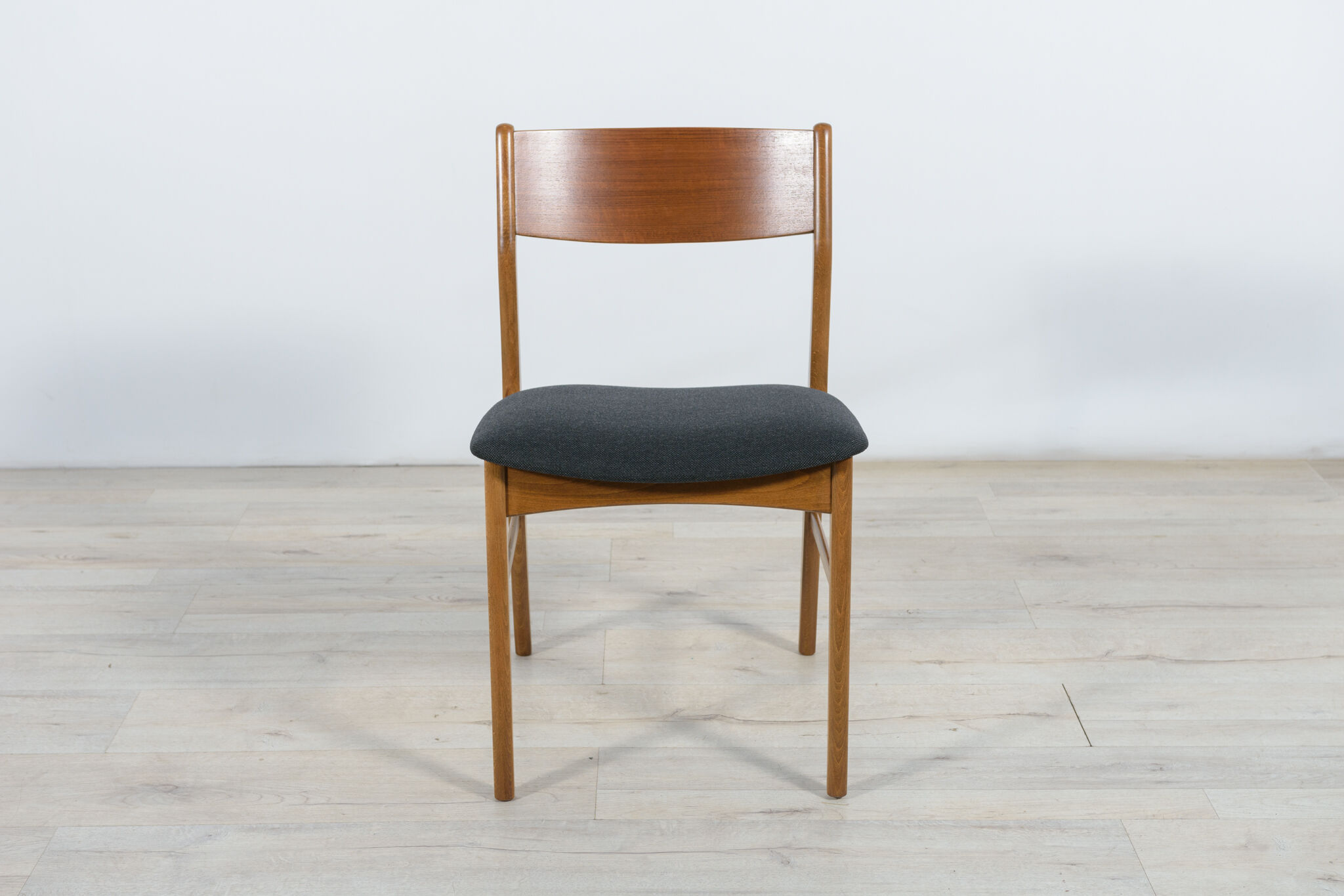 Mid-century teak dining chairs, 1960s, set of 4