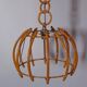 Rattan suspension by Louis Sognot, 1960