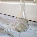 Biot bubble glass wine carafe