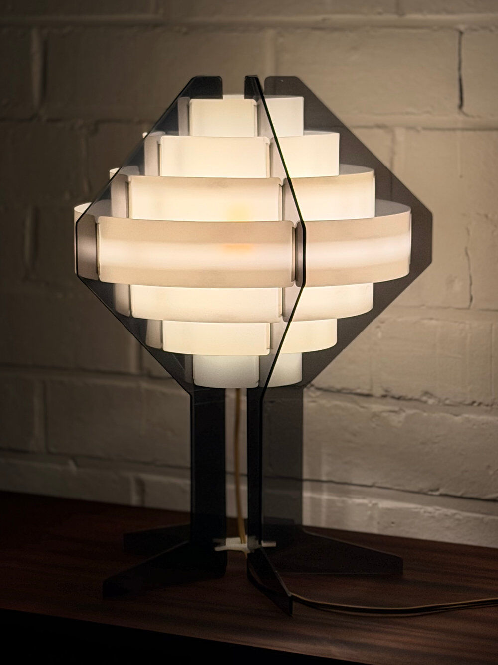 Table lamp 'Optima', Flemming Brylle & Preben Jacobsen, Quality Sistem, Denmark, 1960s